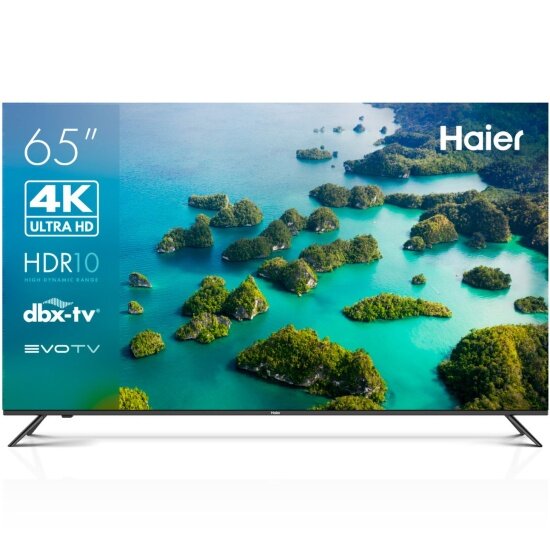 Телевизор Haier 65 Smart TV S2, 4K Ultra HD, Android TV, черный