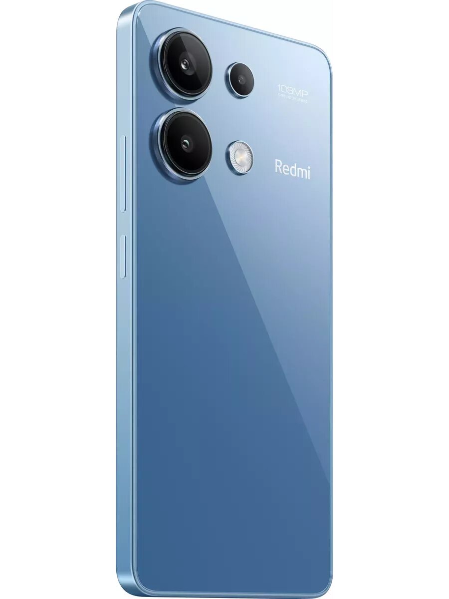 Смартфон Xiaomi Redmi Note 13 8+512 ГБ Ice Blue/AMOLED 6.67"/Android/Ростест — фото 1