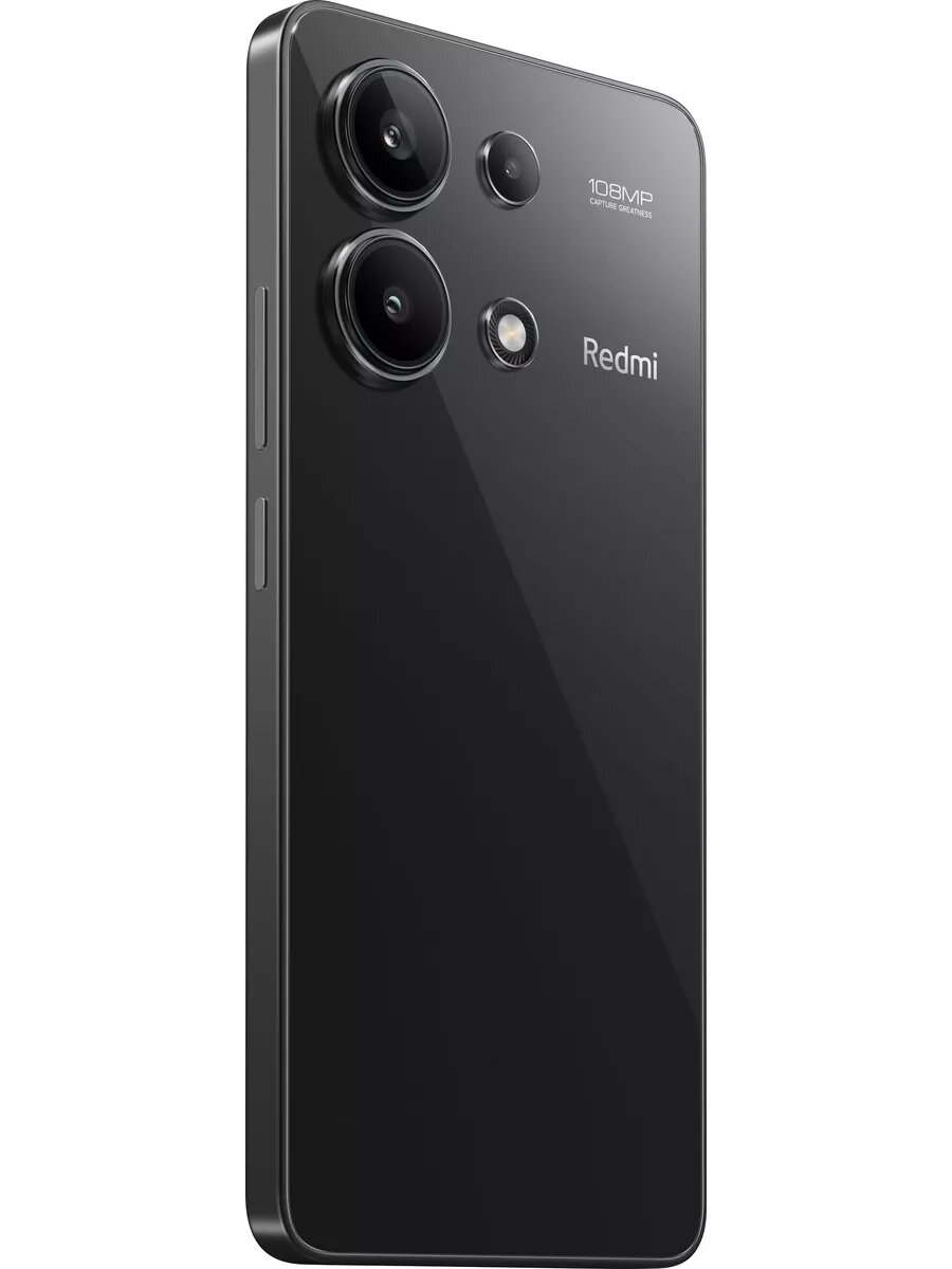 Смартфон Xiaomi Redmi Note 13 8+256 N7N/Midnight Black 6.67" FHD+/120Hz/SD 685/And13/108+8+2MP/16MP/5000mAh — фото 1