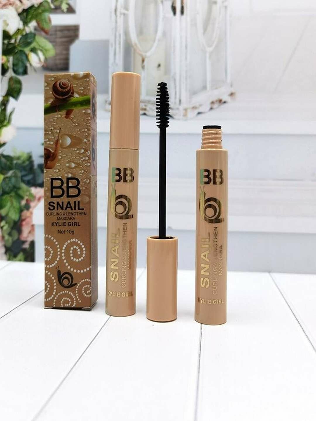 Тушь для ресниц с эффектом умножения Kylie Girl BB Snail 10мл