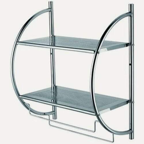 Изображение товара Полка D-lin металлическая D201901, хром