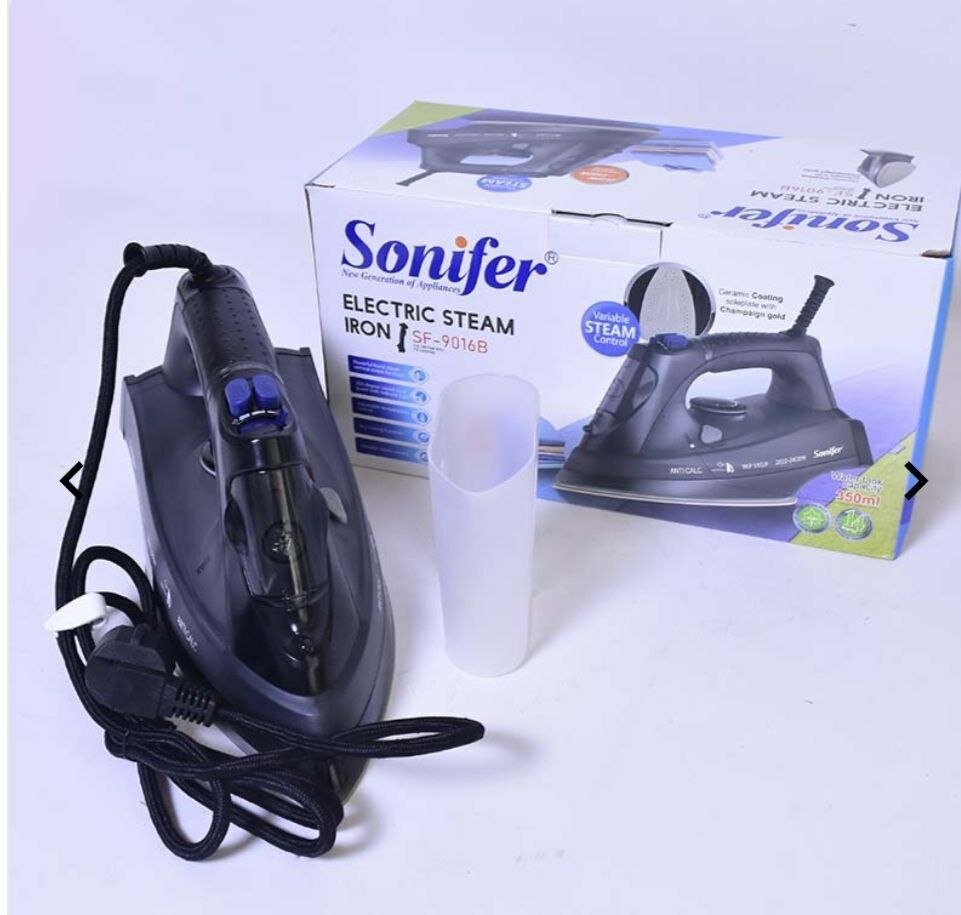 Отпариватель Sonifer Electic Steam Icron SF 9016, с керамическим покрытием, автоматическое отключение