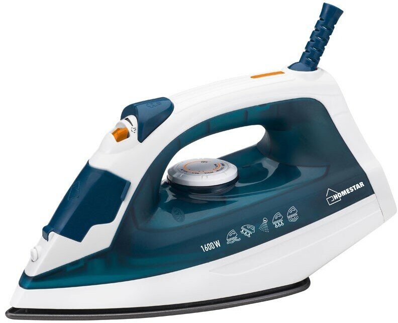 Другие товары 12 HOMESTAR Утюг HomeStar HS-4004 Голубой 16кВт подошва нерж. сталь 2676