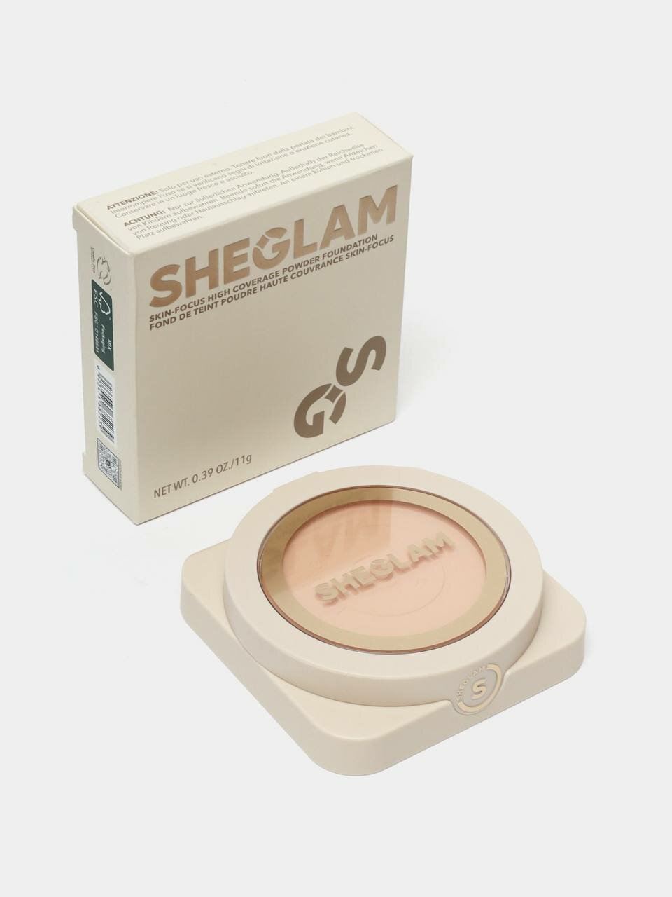 Компактная пудра SHEGLAM — идеальный финиш для вашего макияжа.
