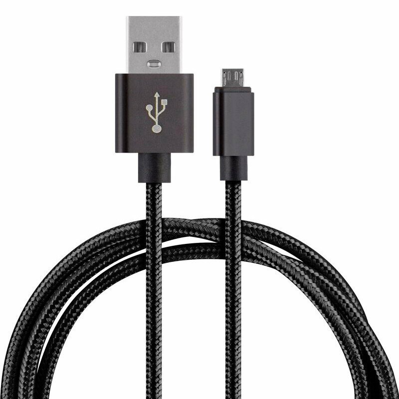 Кабель Energy ET-25 USB/MicroUSB цвет - черный