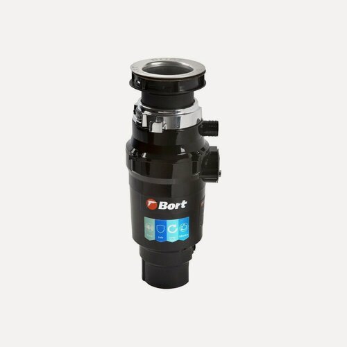 Изображение товара Измельчитель пищевых отходов Bort MASTER ECO 375 Вт 192 кг/ч 2600Об/мин