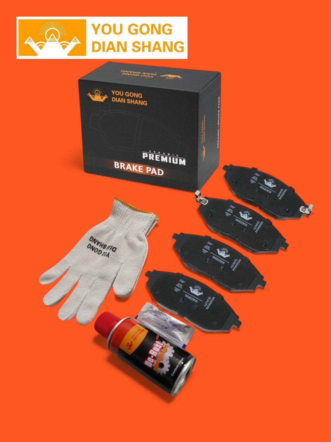 Керамические тормозные колодки для Chevrolet SPARK, передние дисковые