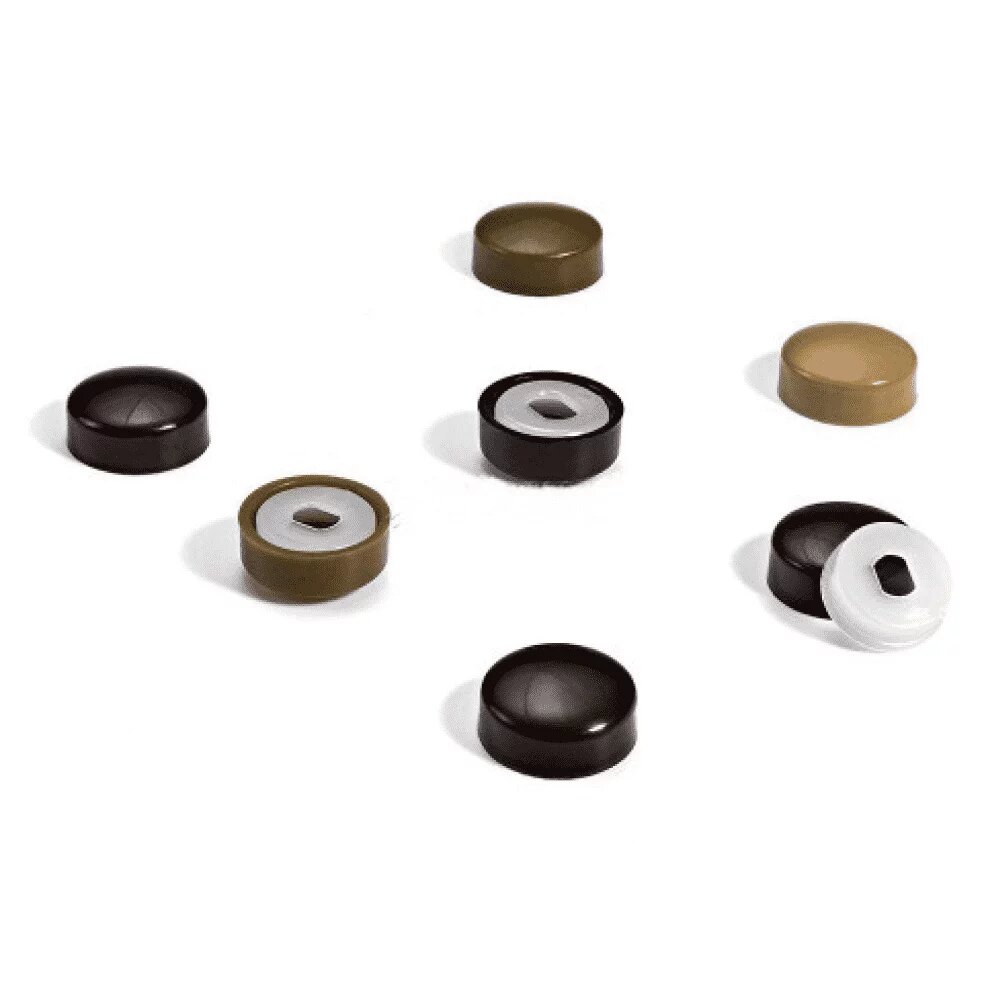 Заглушка МастерБолтиков универсальная цвет желтый для скрытых крепежей 50шт