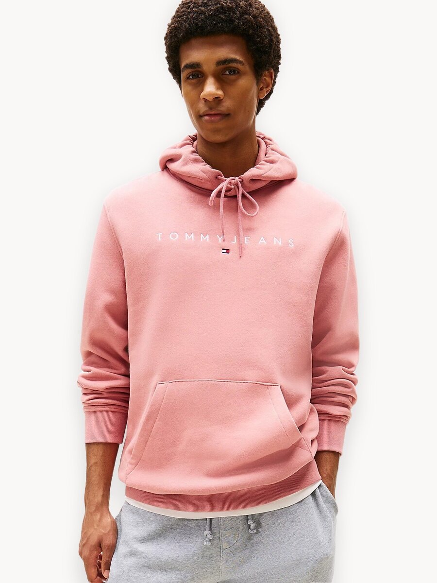 Худи Tommy Jeans, размер XL, , розовый