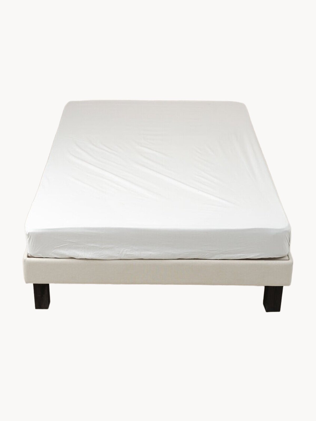 YERRNA Простыня на резинке 90х200+26 см, аналог икеа, 100% хлопок, перкаль, однотонная