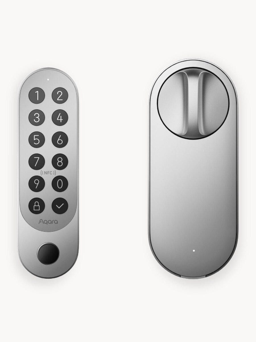 Умный дверной замок Aqara U200, EL-D02D, умный дом, Matter other Thread, серый