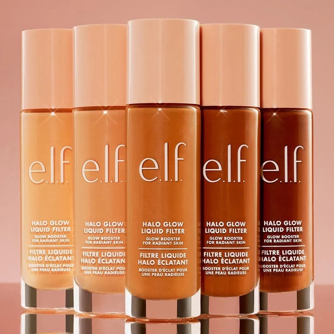 Тональная основа e.l.f. Cosmetics Foundation Halo Glow Liquid Filter, 0.5 - FAIR