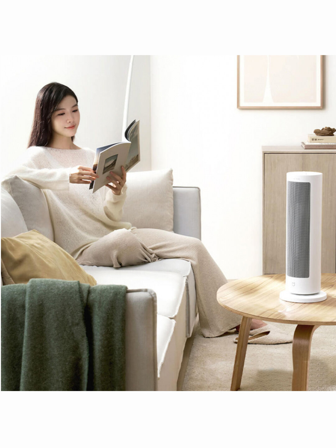 Обогреватели Xiaomi Обогреватель электрический Mijia Smart Heater 2000W (LSNFJ03ZM), белый