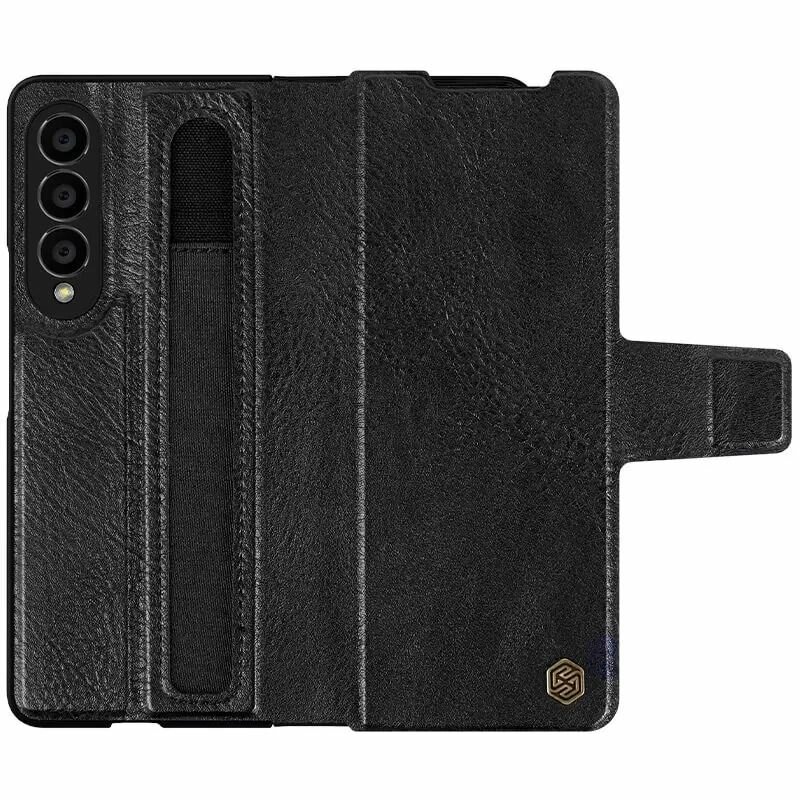 Nillkin Aoge Leather Case накладка из экокожи для Samsung Galaxy Z Fold 4 5G, черный