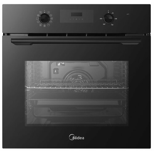 Духовой шкаф Midea MO69103X серебристыйчерный 32399₽