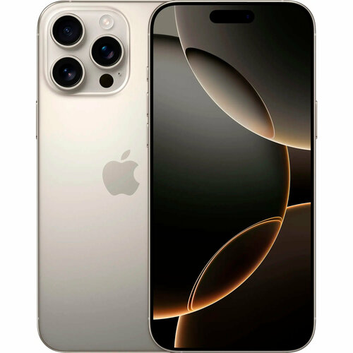Смартфон Айфон apple 16 pro max 8 1 ТБ eSIM, цвет Natural Titanium ...