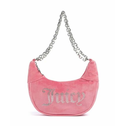 фото Сумка багет juicy couture, розовый