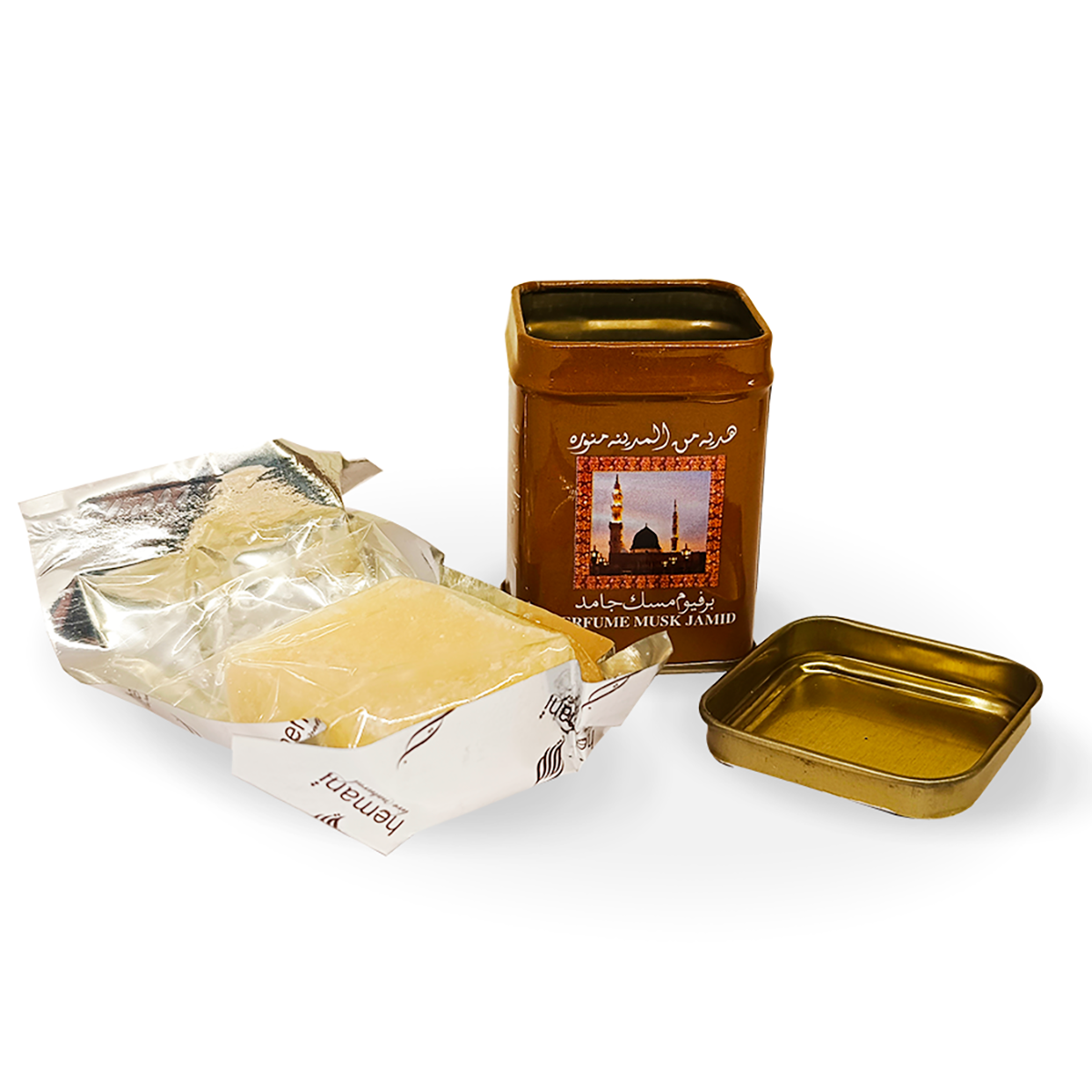 Сухие духи Hemani "Perfume Musk Jamid", унисекс, восточные пряные ноты, 2шт по 25гр — фото 1