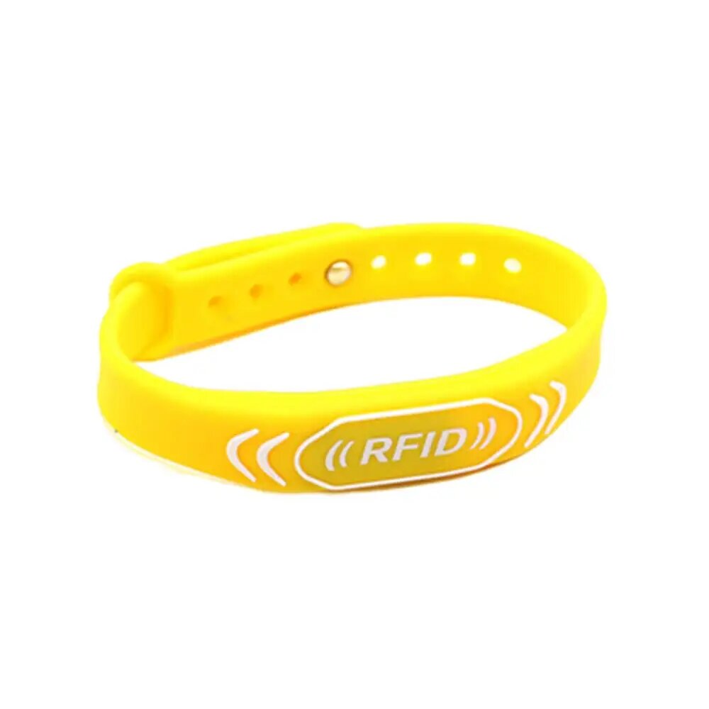 Водонепроницаемый RFID браслет-клон T5577, 1Pcs Yellow