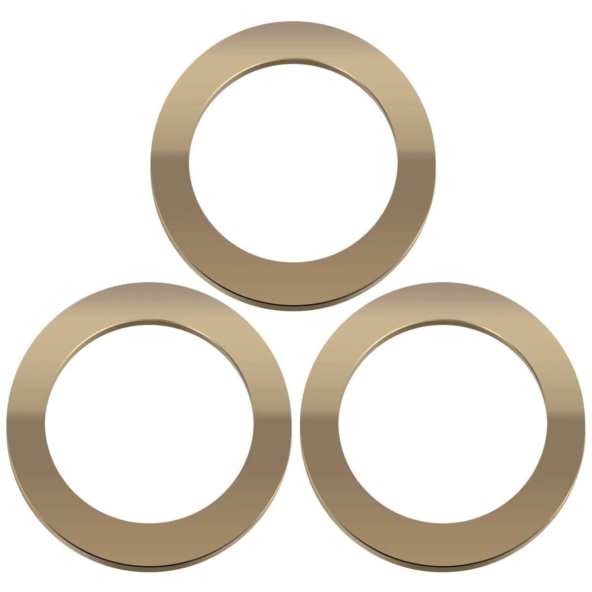 Изображение BSRTTOOL Адаптеры для алмазных пил, медные, 3 шт, 1d (20 to 16mm)