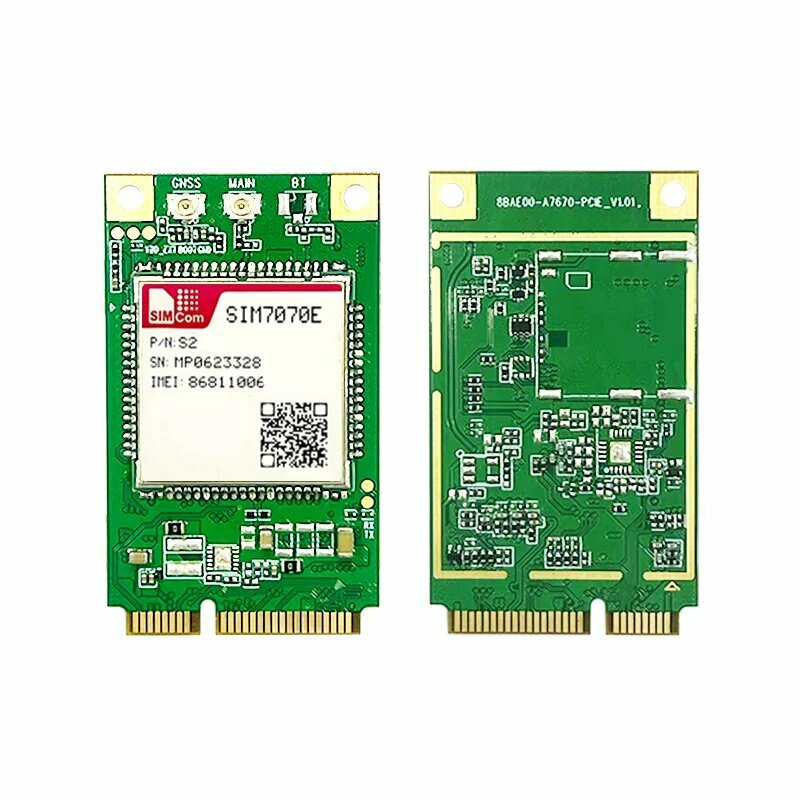 SIMCOM SIM7070E SIM7070G SIM7000E SIM7000A SIM7000G LPWA модуль MINIPCIE, SIM7070E PCIE