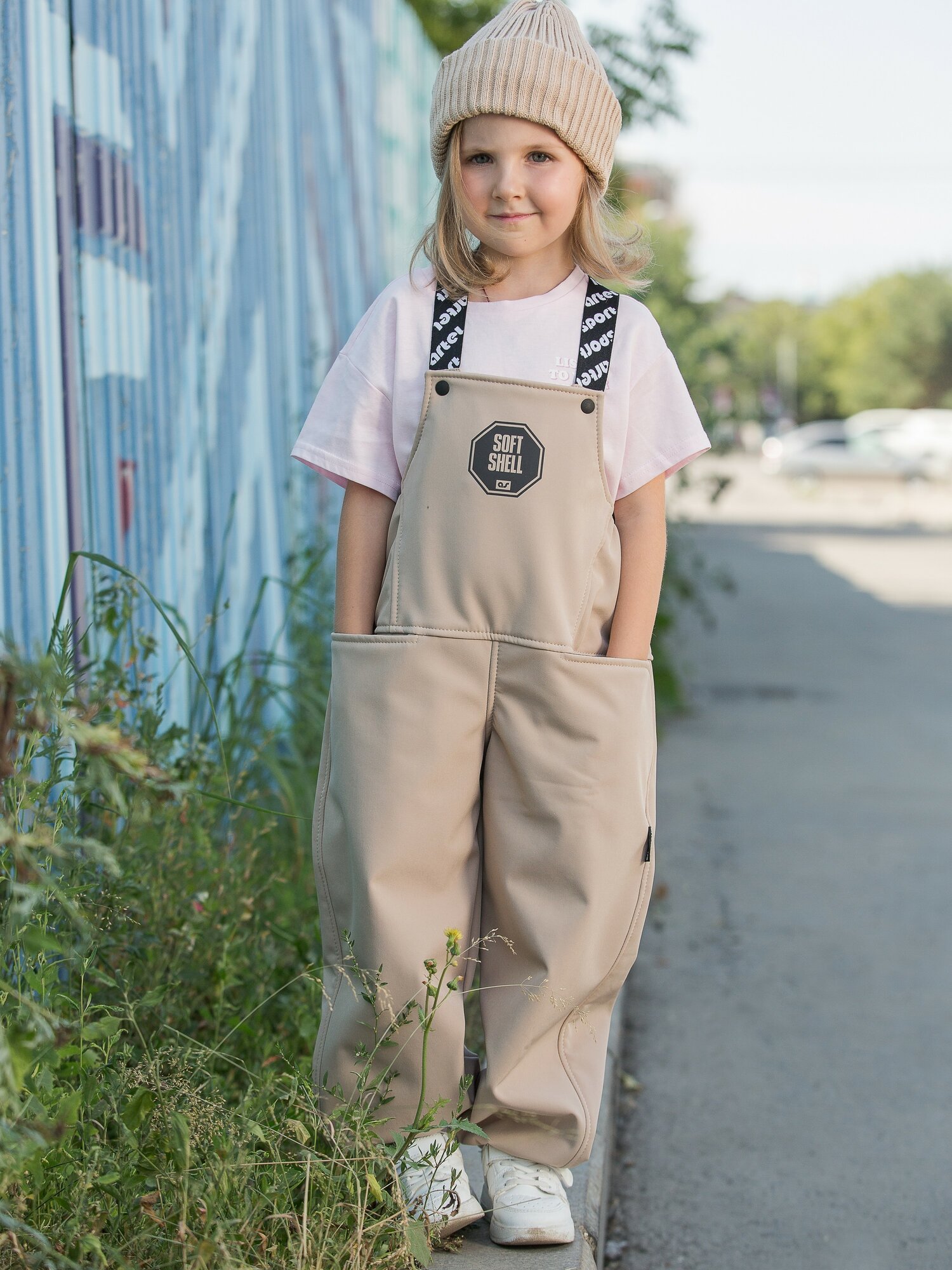 Полукомбинезон утеплённый ARTEL размер 104  кофейный