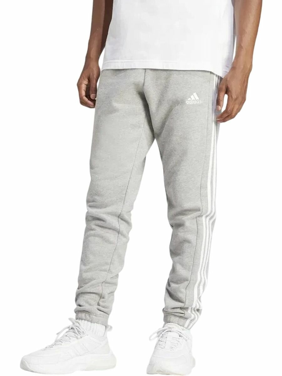 Брюки спортивные adidas Essentials French Terry Tapered Elastic Cuff 3-Stripes Pants