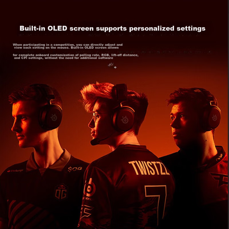 Мышь SteelSeries Prime Mini Wireless, игровая, оптическая, беспроводная, USB, черный [62426] - фото №3