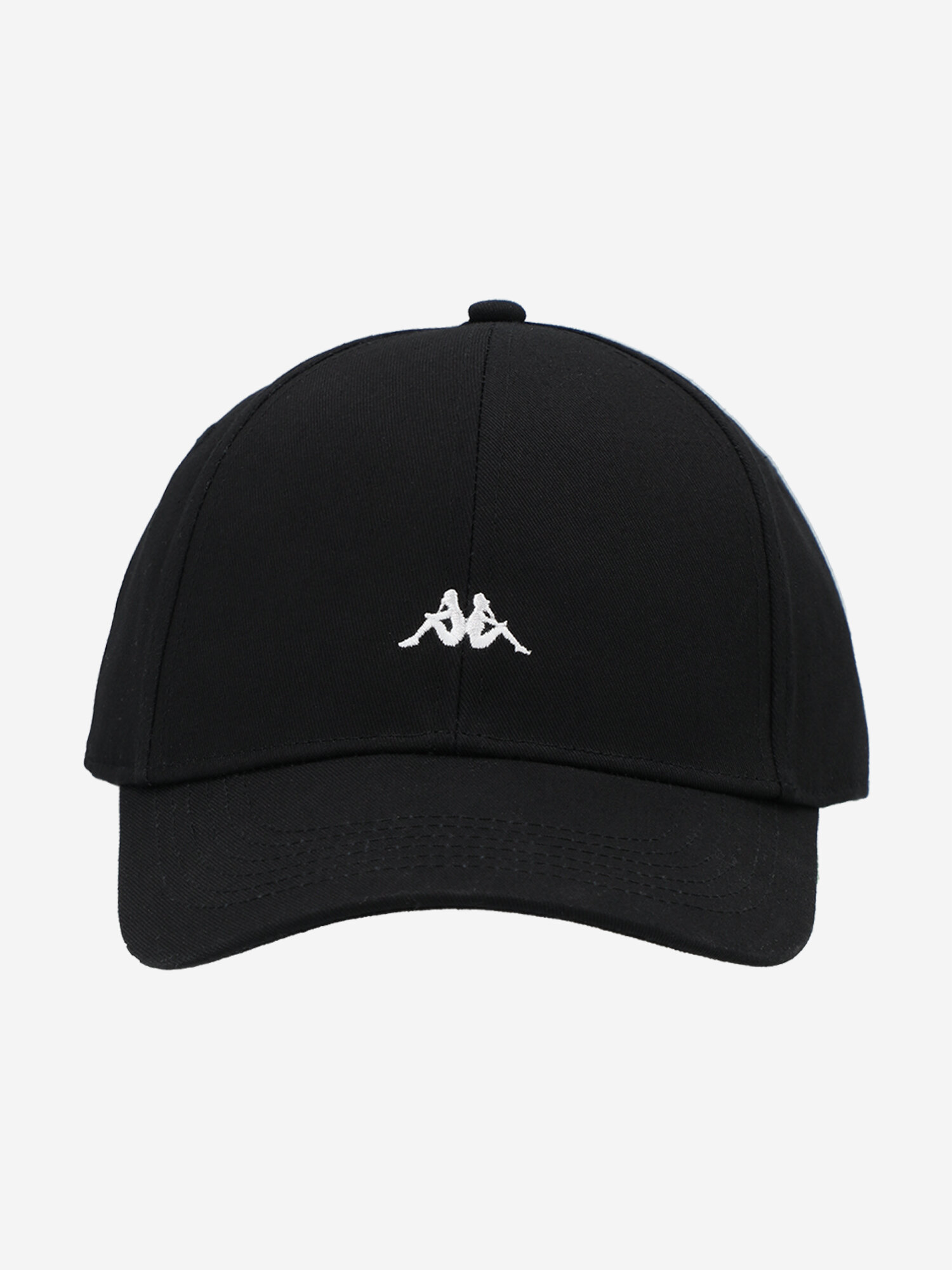Бейсболка Kappa для мужчин и женщин, размер one size, черный — фото 1