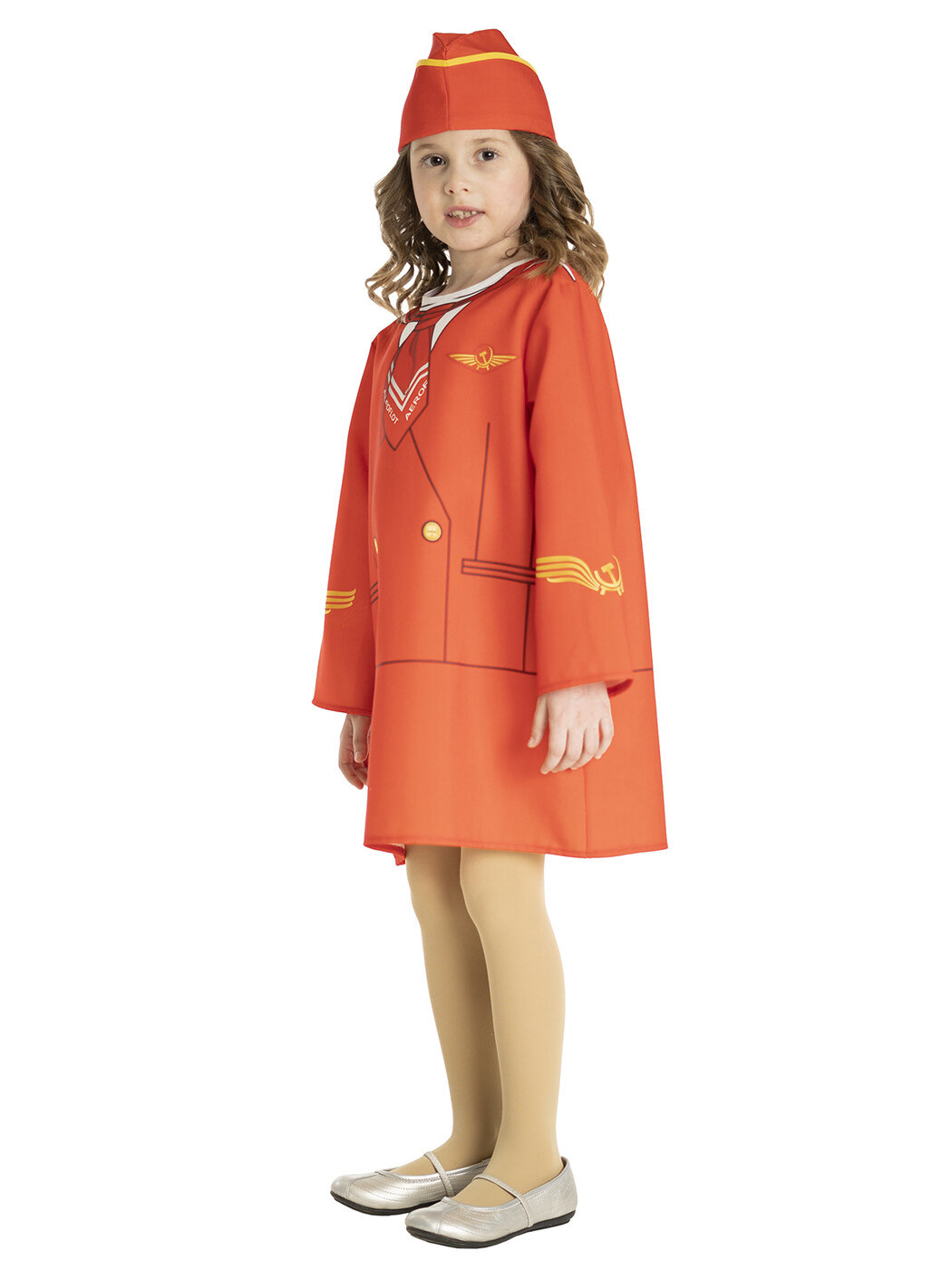 Детский карнавальный костюм Стюардесса на рост 116-122 (размер 30) — фото 1