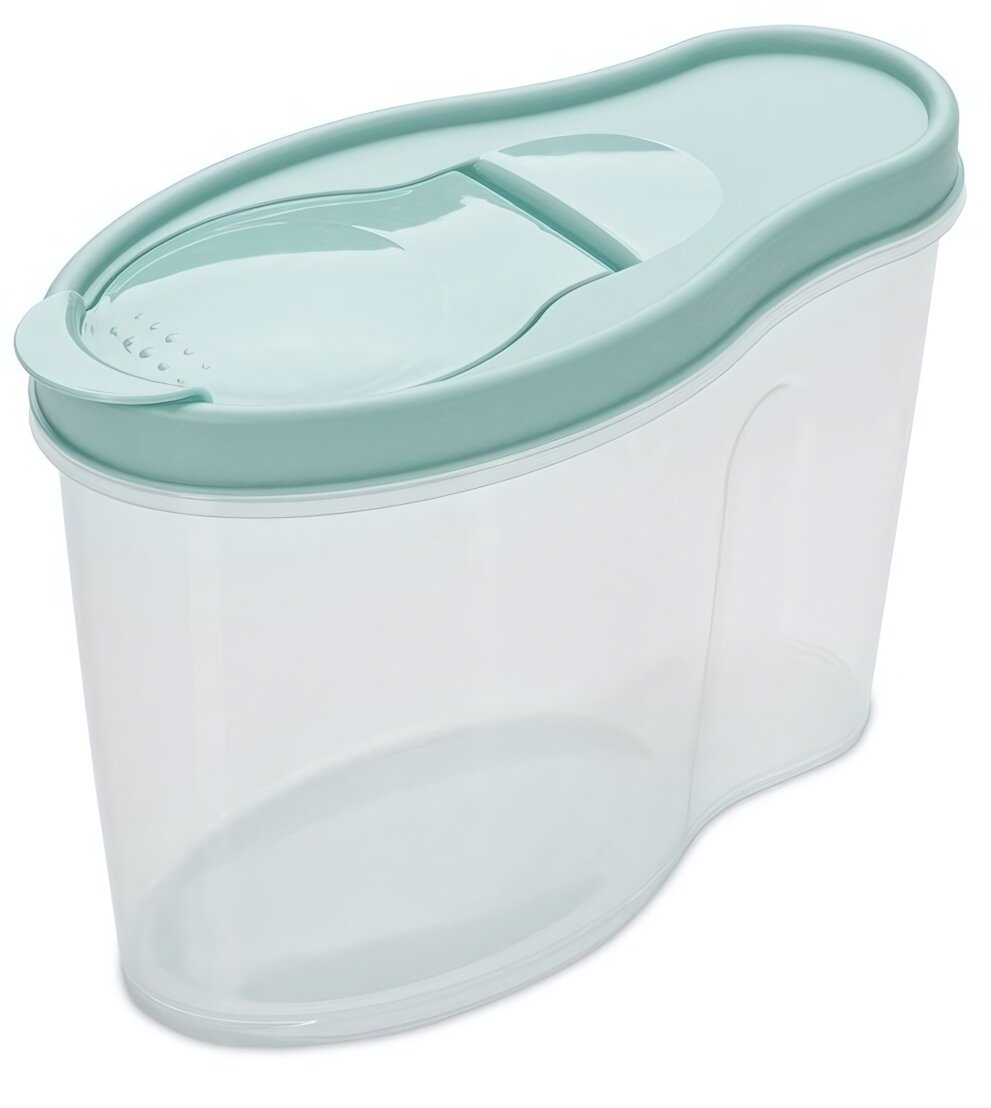 Контейнер пластиковый пищевой «Альто» 1,4л для сыпучих продуктов в ассортименте С282