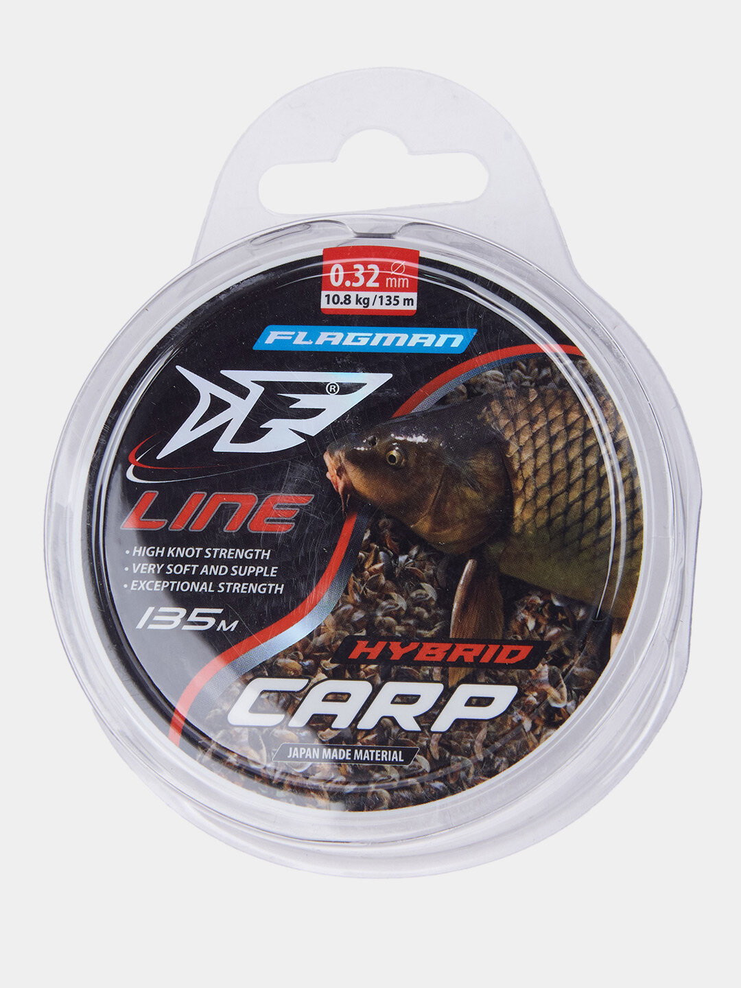 Леска Flagman f-line сarp, 135 м - 135м 0,40мм для новичков и профессиональной рыбалки