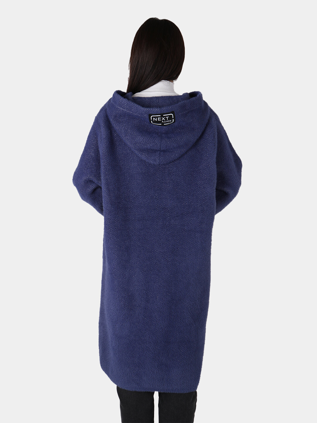 Пальто, размер One Size, темно-синий — фото 1