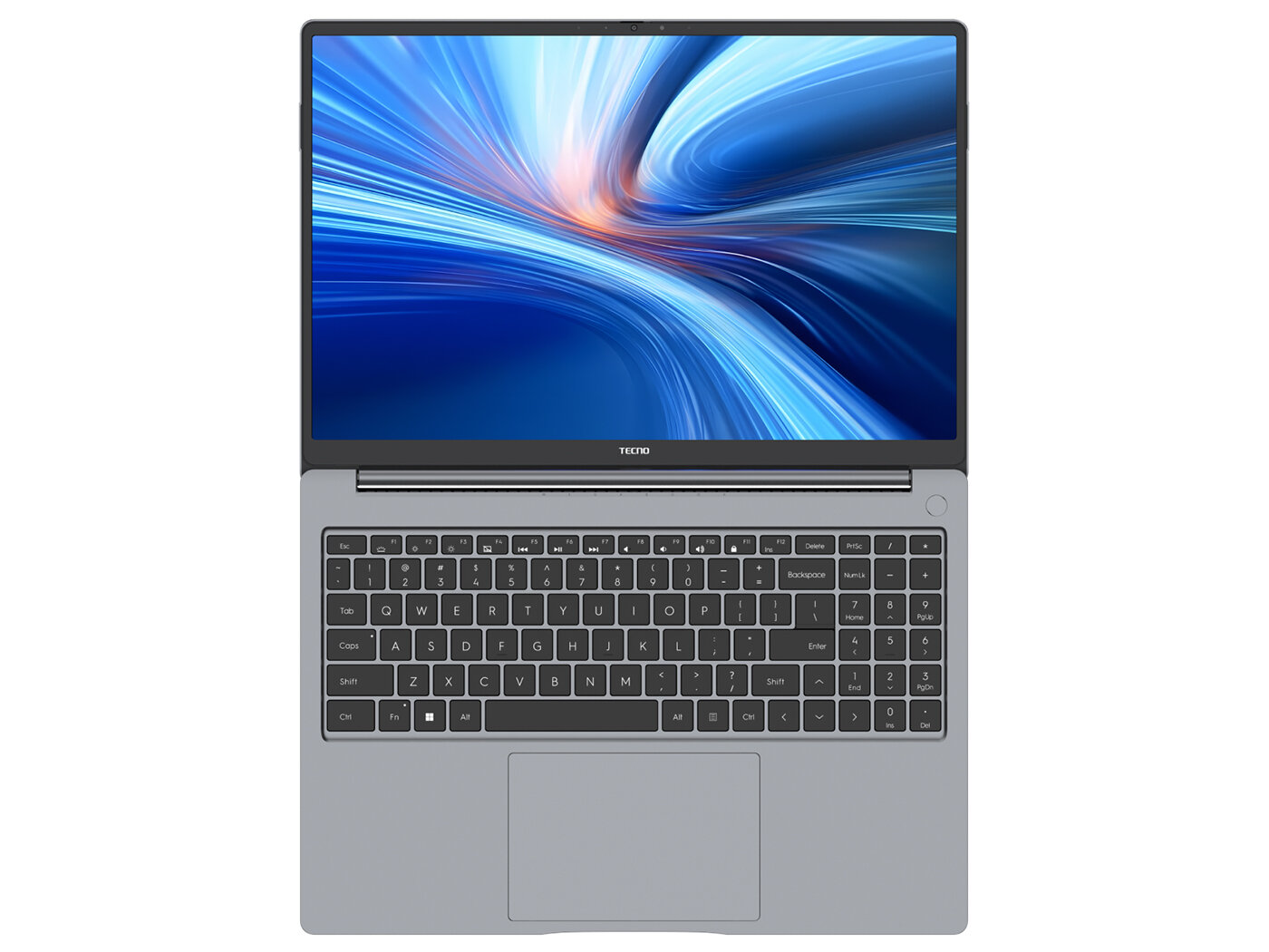 Ноутбук TECNO Megabook T16 2024 Space Grey 4894947053511 (16", Core i7 13620H/ 32 ГБ/ SSD 1000 ГБ/ UHD Graphics) Серый - фото №4