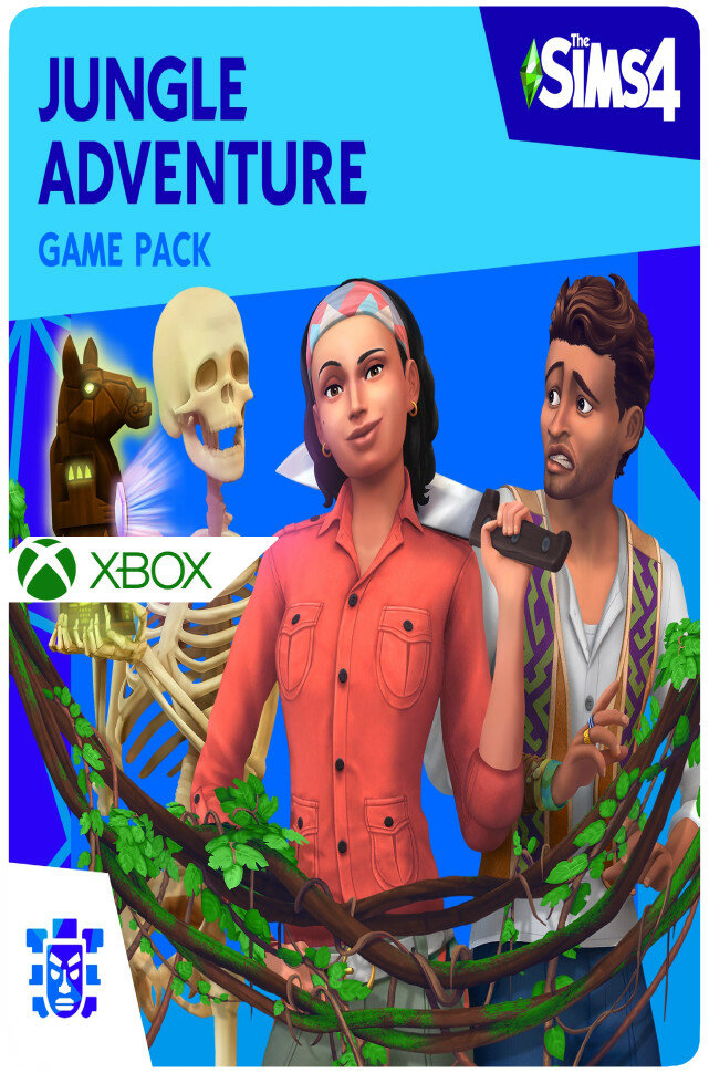 Дополнение THE SIMS™ 4 JUNGLE ADVENTURE (DLC) для Xbox One/Series X|S, цифровой ключ