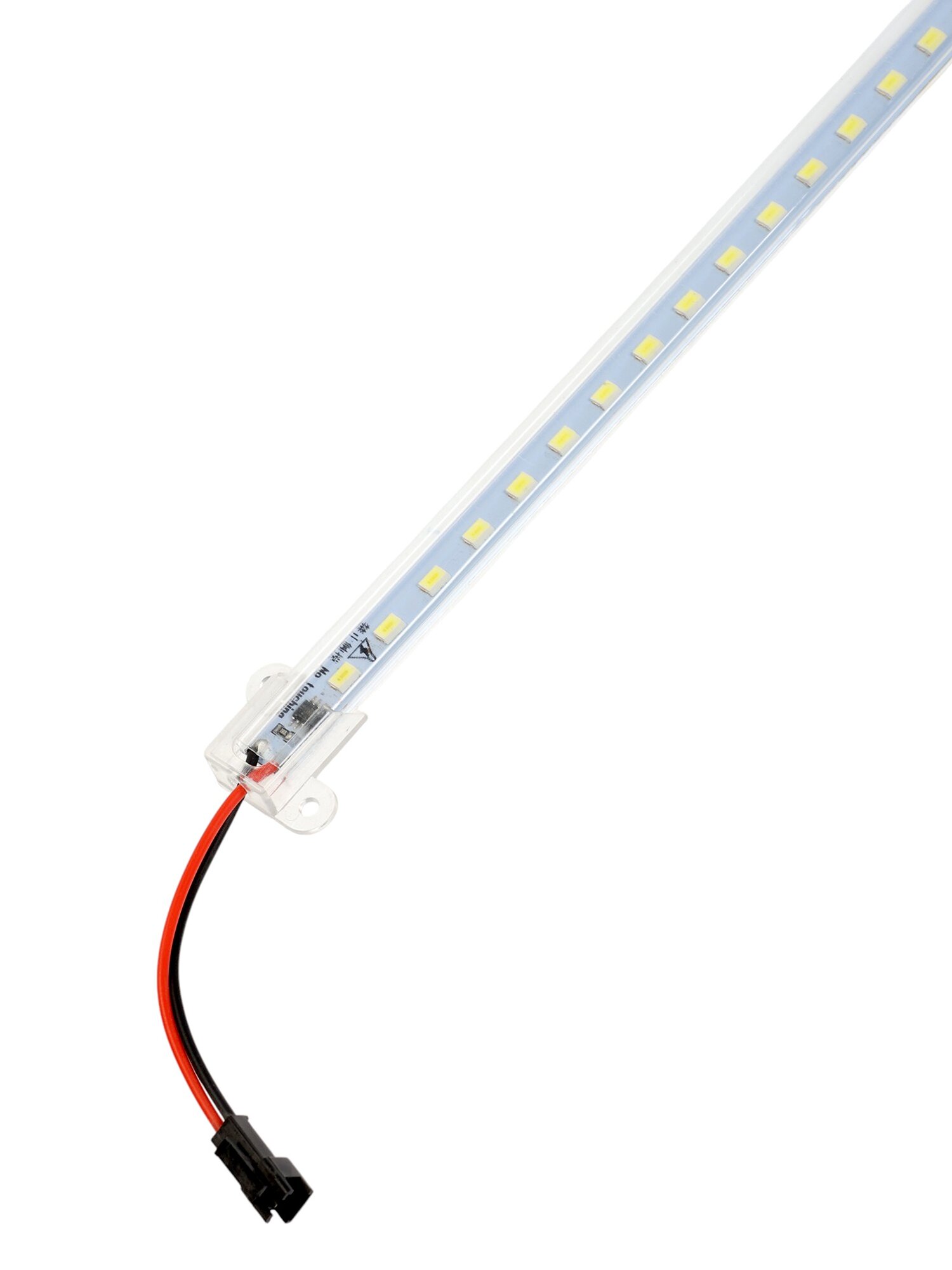 Светильник линейка 1 метр, в корпусе, 12 Вт, 1800 Лм, SMD5630, 76 Led, 6500 K, 220 В — фото 1