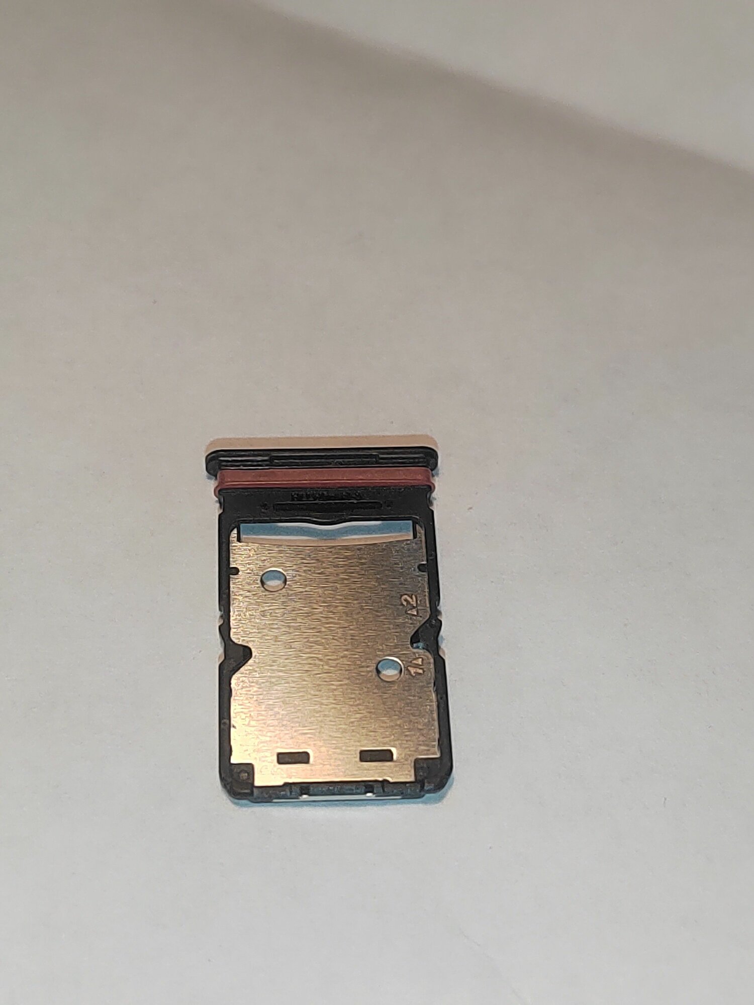 Сим лоток для tecno pova 5 pro 5g черный — фото 1