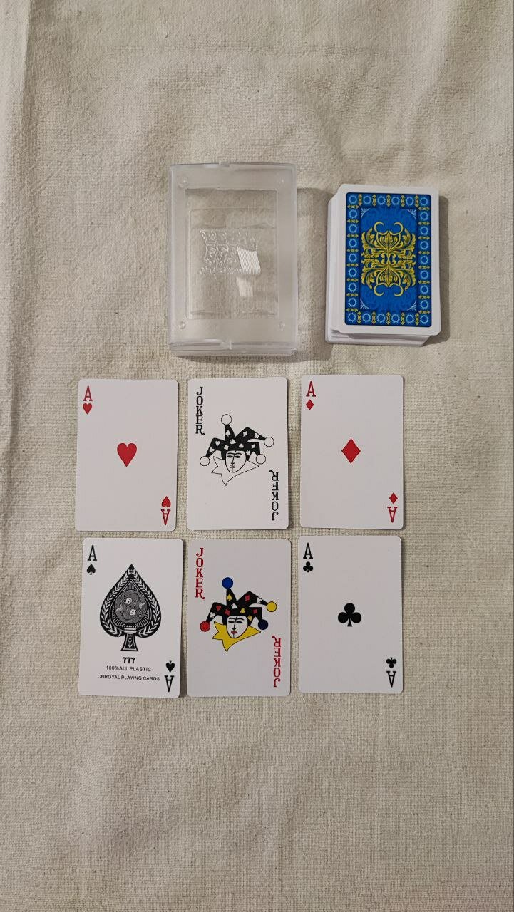 Карты игральные, 1 колода, 54 карты "777"
