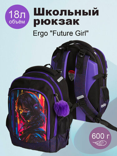 Изображение товара Школьный рюкзак DEVENTE Ergo "Future Girl"