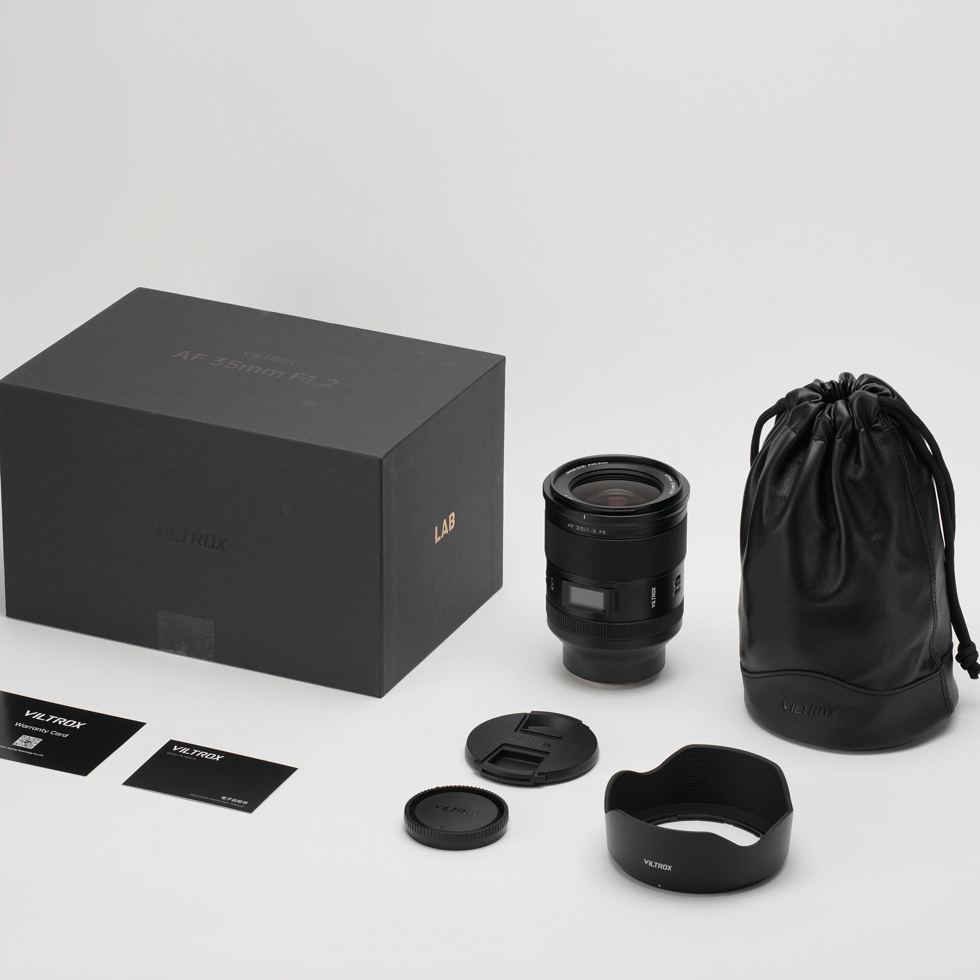 Viltrox AF 35 мм F1.2 LAB объектив для Sony, Черный, E-mount Sony (FE)