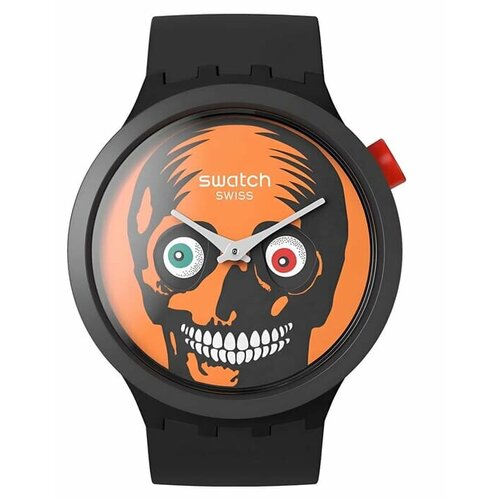 фото Наручные часы swatch, оранжевый