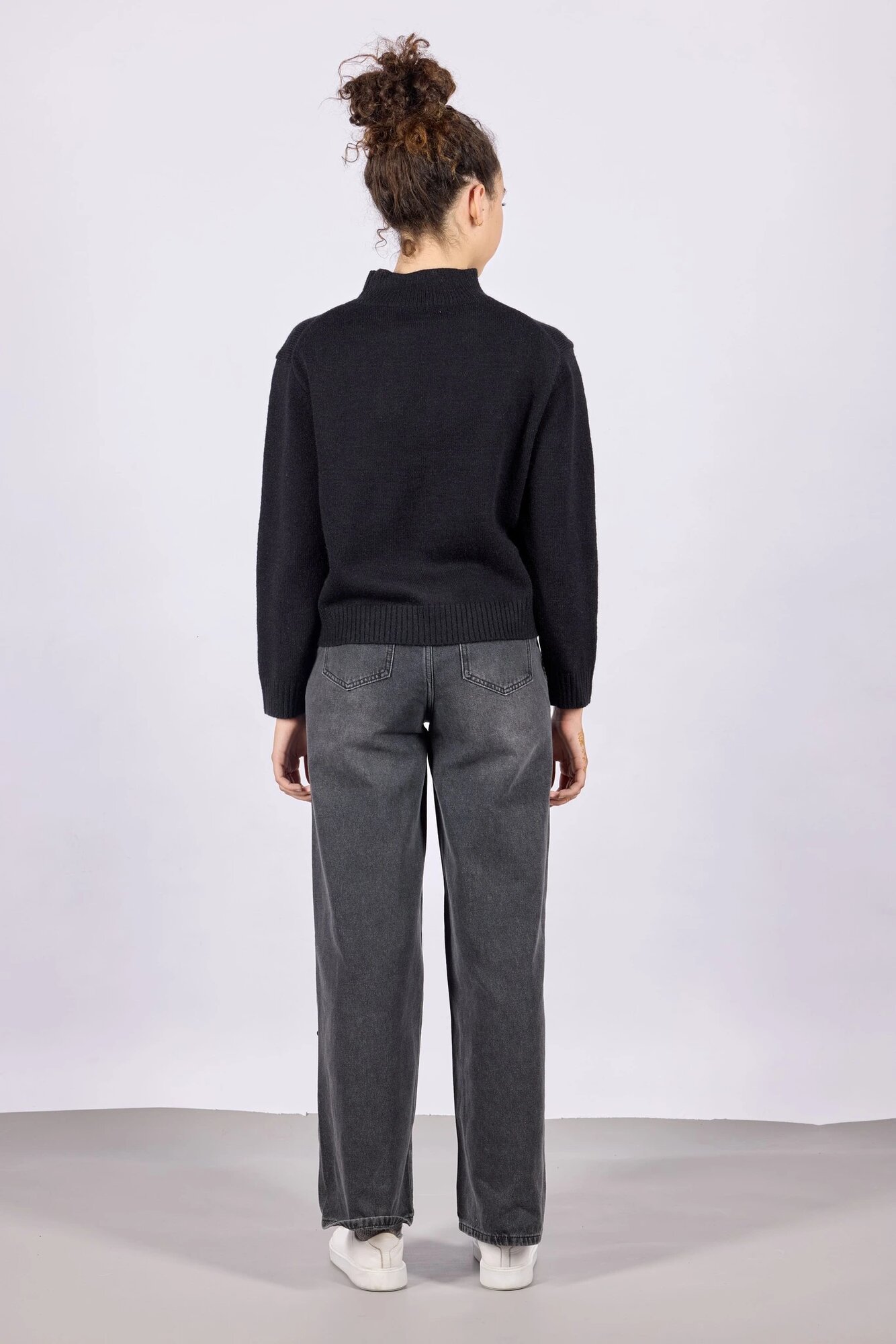 Свитер Selfie, размер L, , черный — фото 1