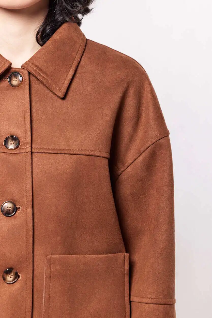 Куртка Selfie, размер L, коричневый — фото 1