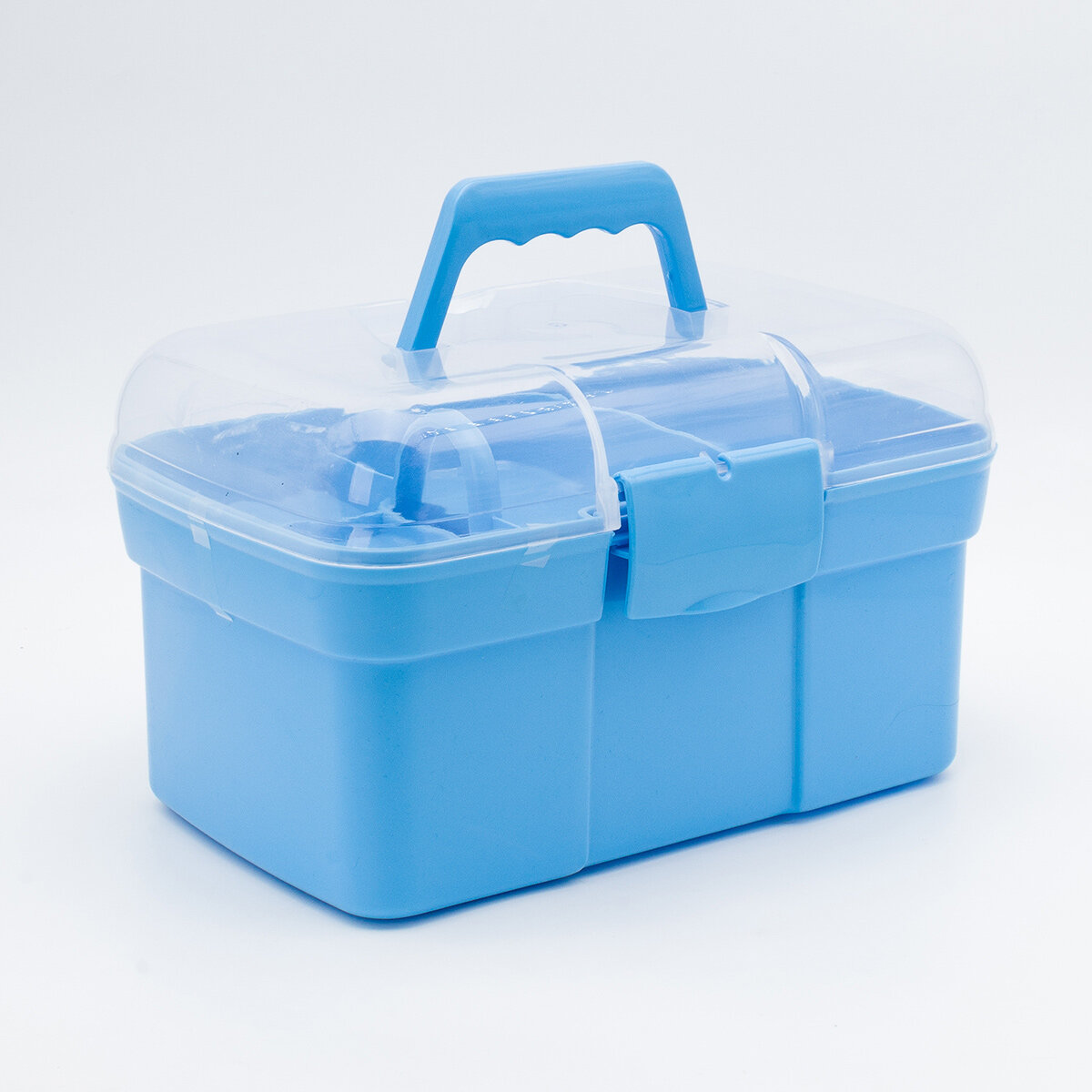 Контейнер для хранения с крышкой и ручкой 275*18*165 см пластиковый HEMLINE