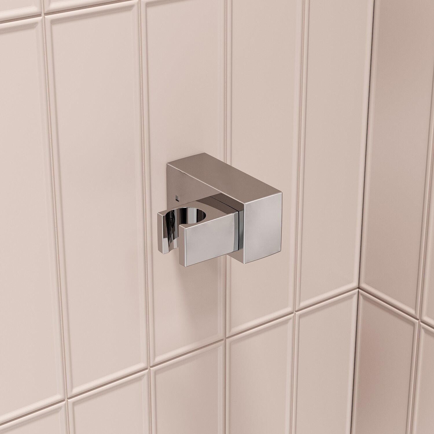 Держатель для душевой лейки IDDIS Agua AGUCP00i53 хром глянцевый поворотный
