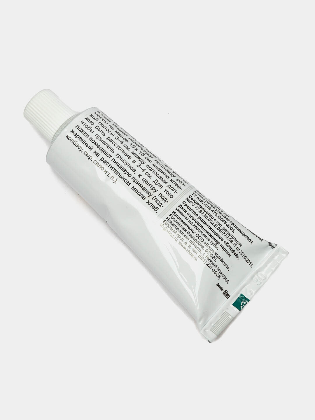 Средство от грызунов, крыс и мышей, Котофей клей, 60 г, сильная фиксация клея, 10шт — фото 1