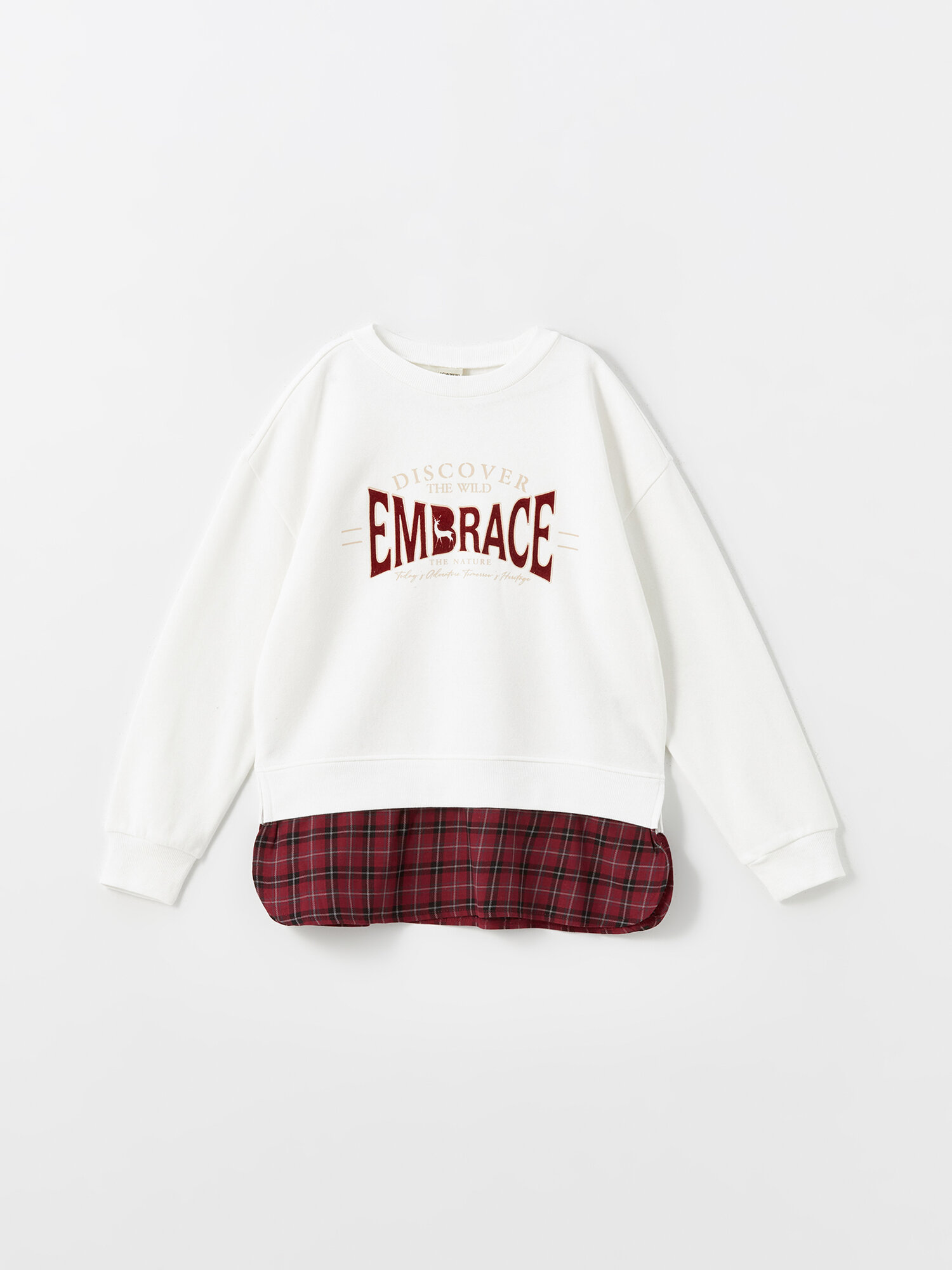 Свитшот LC Waikiki размер 13-14 лет ecru