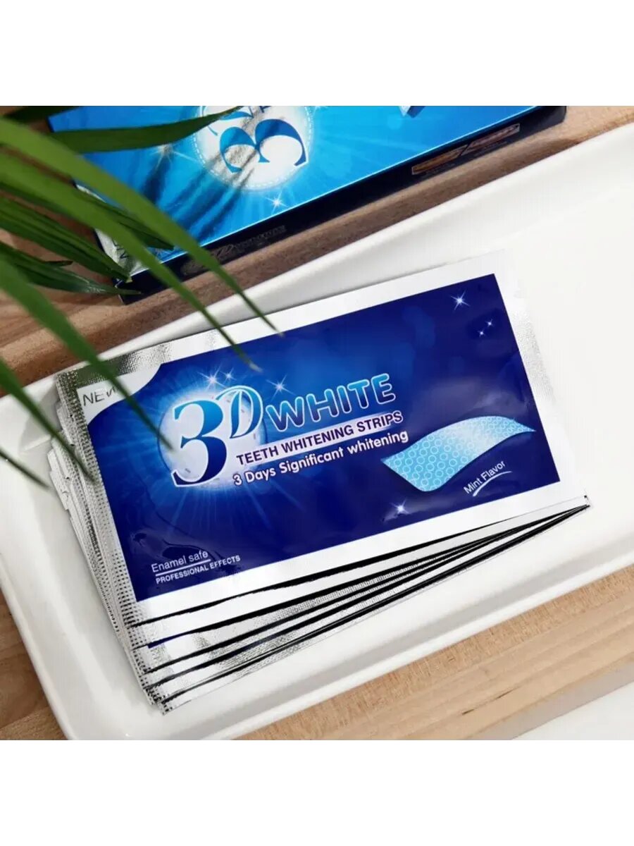 Изображение Отбеливающие полоски для зубов 3D