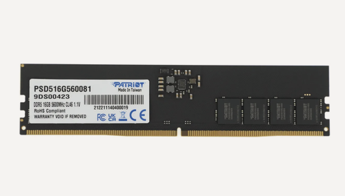 Изображение товара Оперативная память Patriot Signature DDR5 PSD516G560081 16 ГБ