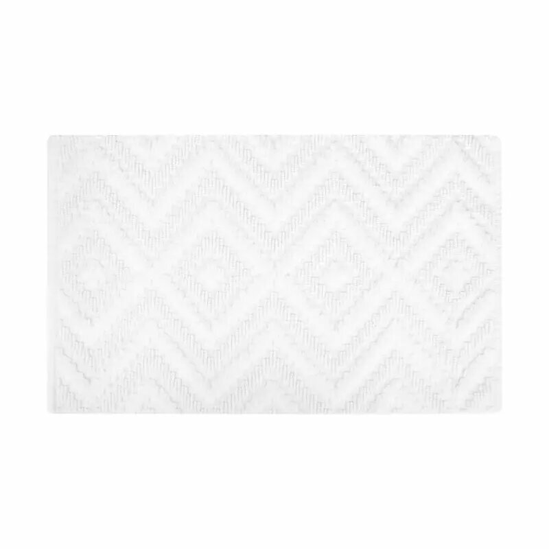 Коврик для ванной Fixsen Mole 50x80 см цвет белый